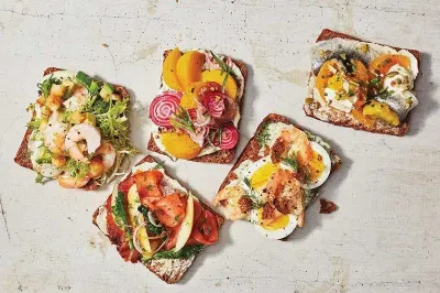 Try your hand at constructing the traditional Danish smorrebrod