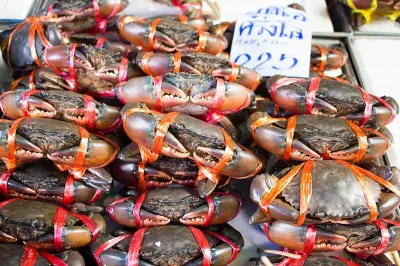 Khlong Toei Market in Bangkok