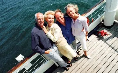 Seniors on cruise ship