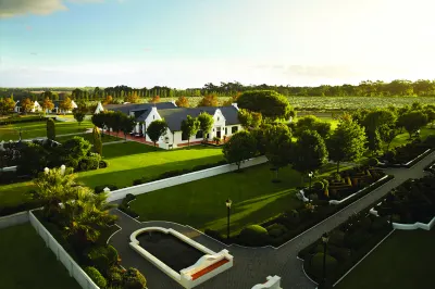Manicured grounds of Voyager Estate Margaret River