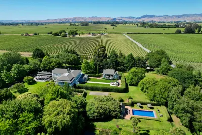 The Marlborough Boutique Hotel and Vineyard luxury hotel Marlborough South Island New Zealand