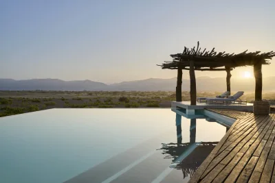 Okahirongo Elephant Lodge luxury hotel Kaokoland Namibia
