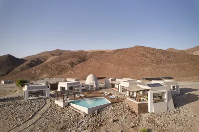 Okahirongo Elephant Lodge luxury hotel Kaokoland Namibia