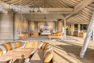 Soneva Secret luxury hotel Makunudhoo Atoll Maldives