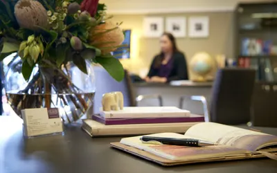 Travel Associates desk