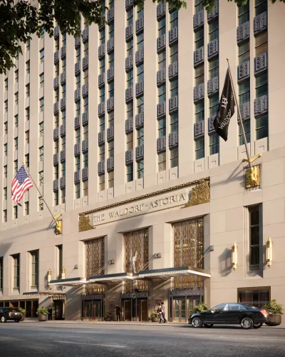 Waldorf Astoria New York luxury hotel New York Unites States of America