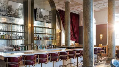 The bar at the Riggs Washington DC.