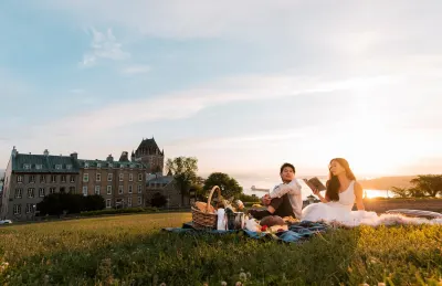 Fairmont Le Chateau Frontenac luxury hotel Canada