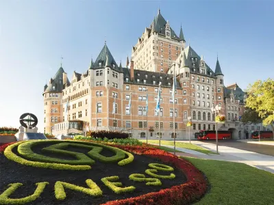 Fairmont Le Chateau Frontenac luxury hotel Canada
