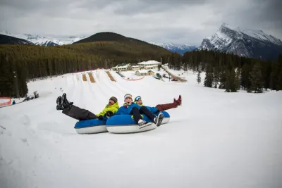Fun for the whole family on Mount Norquay (Image: Banff Lake Louise Tourism / Paul Zizka Photography)