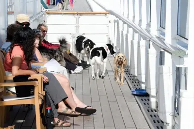 Travel Associates  It's a Dog's Life on a Cunard Cruise 