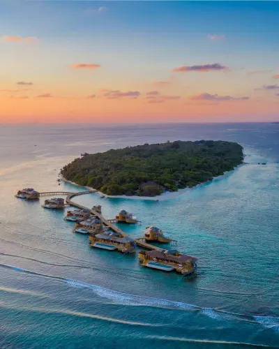 Soneva Fushi luxury hotel Baa Atoll Maldives
