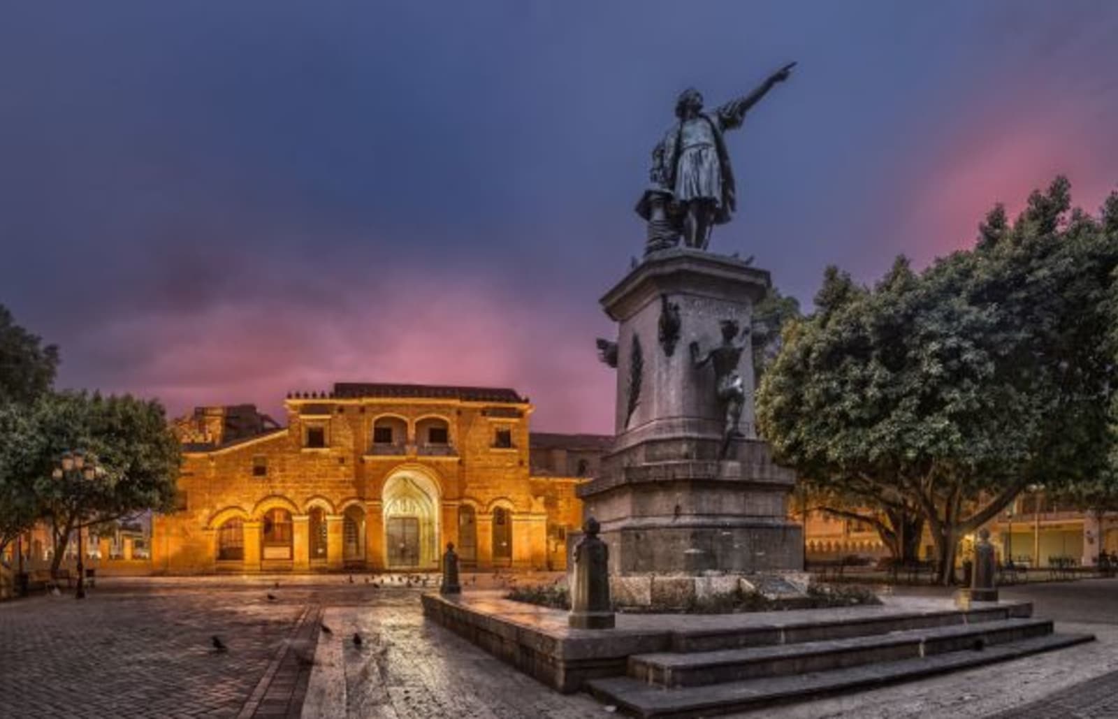 The Christopher Columbus monument in Santo Domingo, Dominican Republic