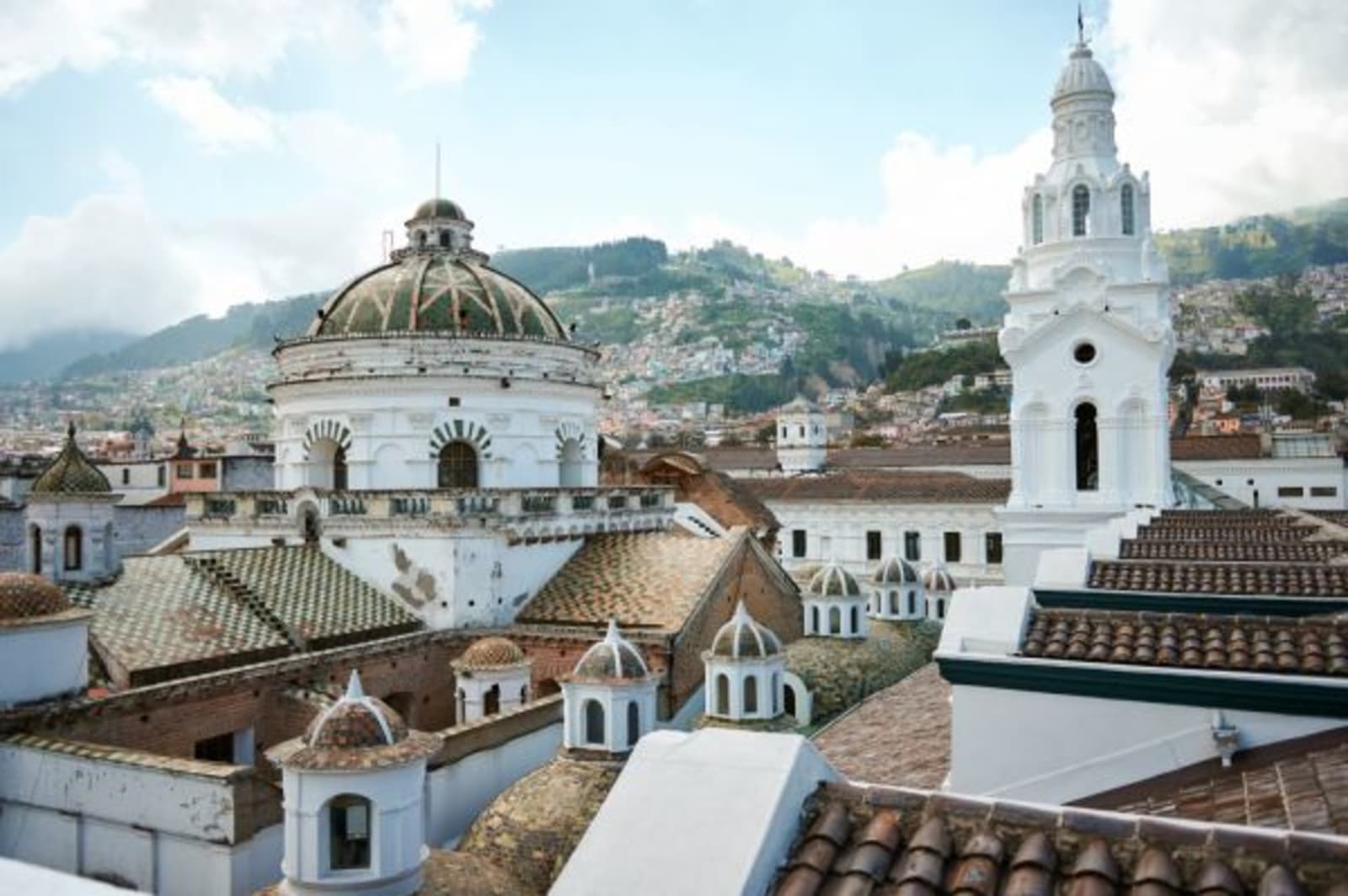 Cathedral in Quito, Ecuador