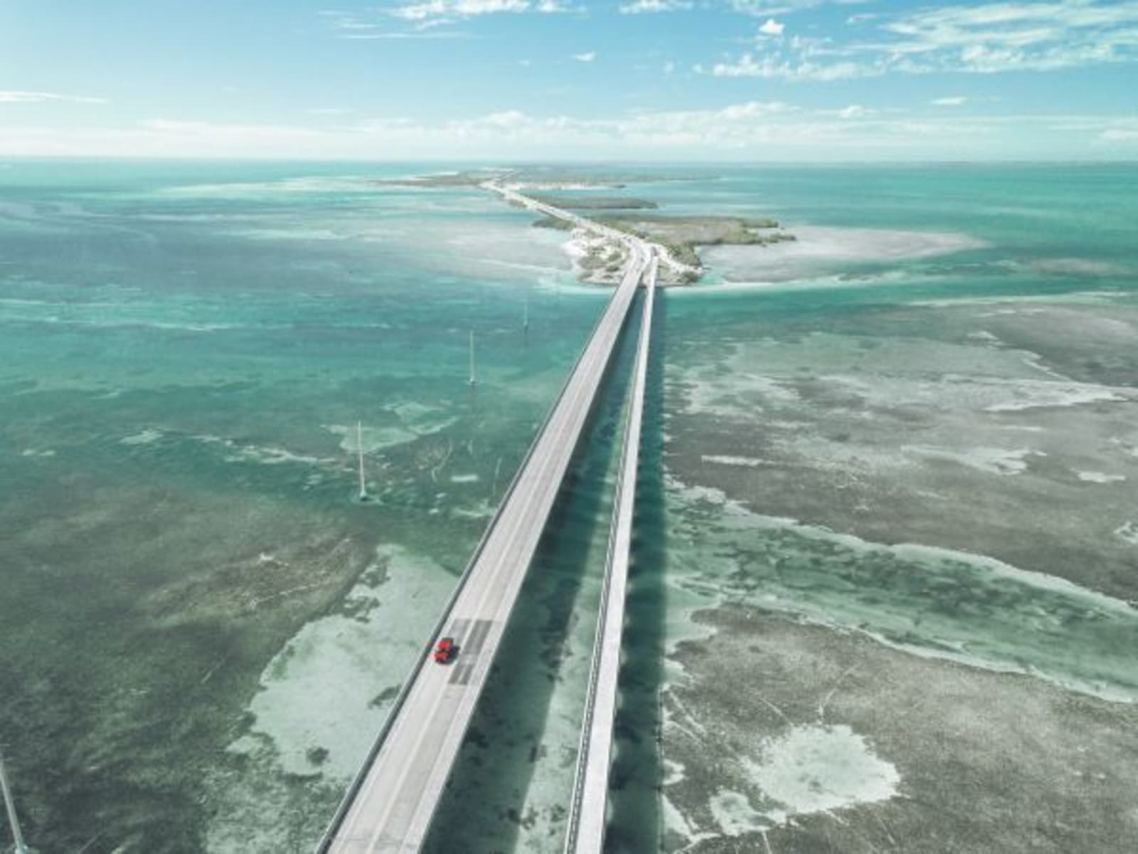 Seven Mile Bridge in Florida Keys