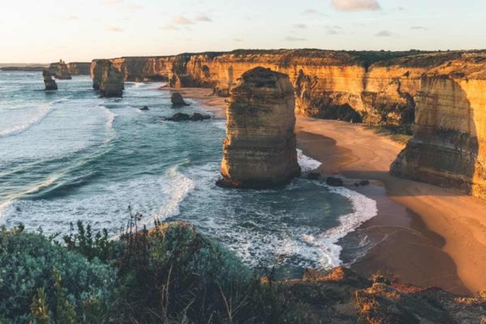 Twelve apostles coastline