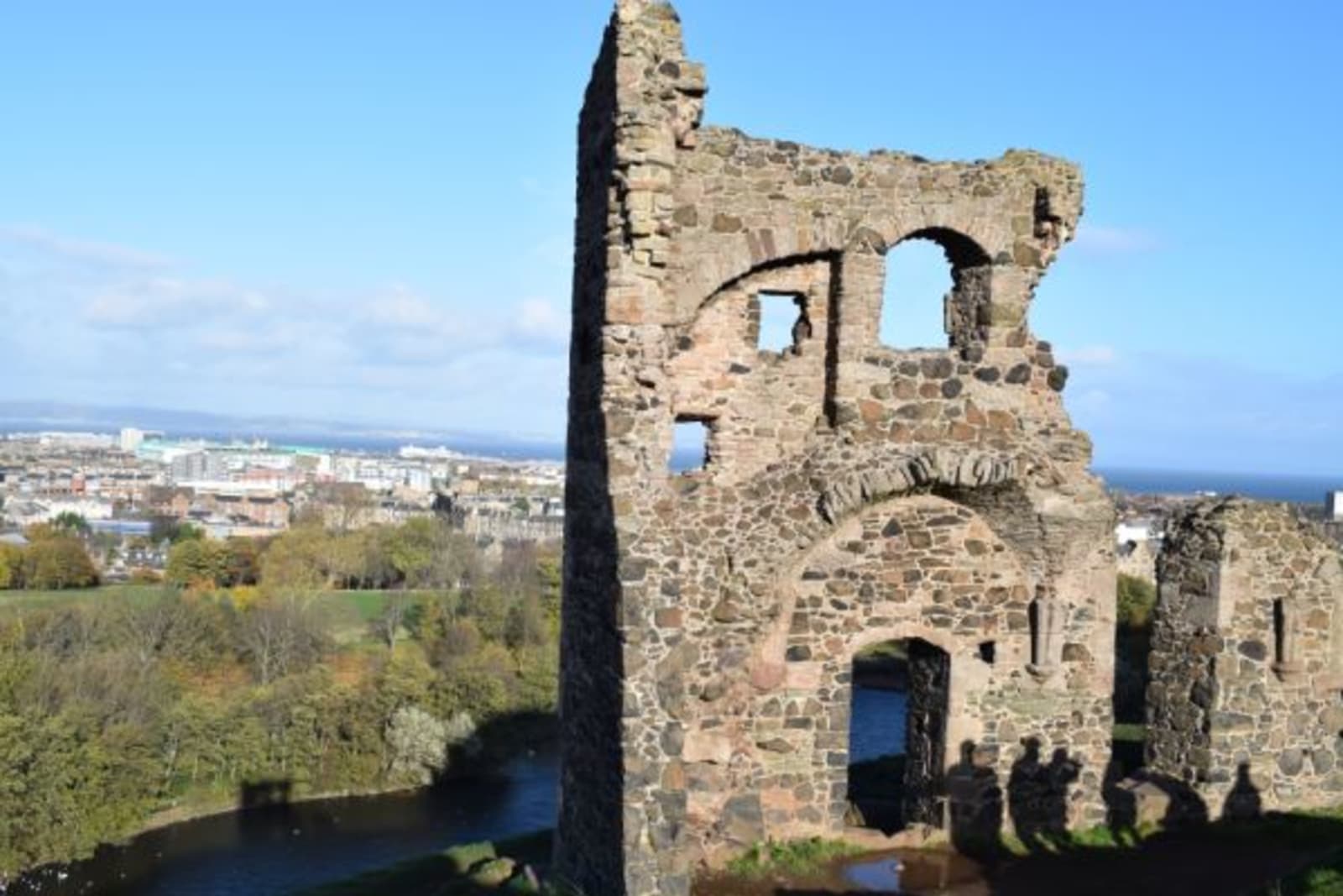 Edinburgh Ruins in Holyrood Park