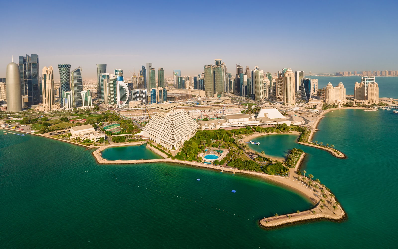 Qatar skyline