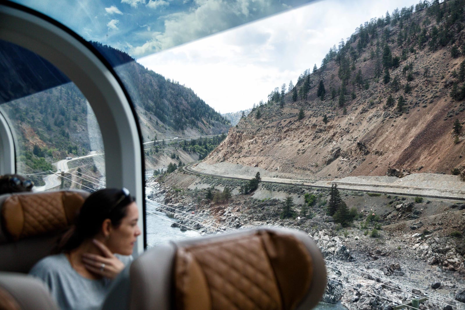 Rocky Mountaineer view