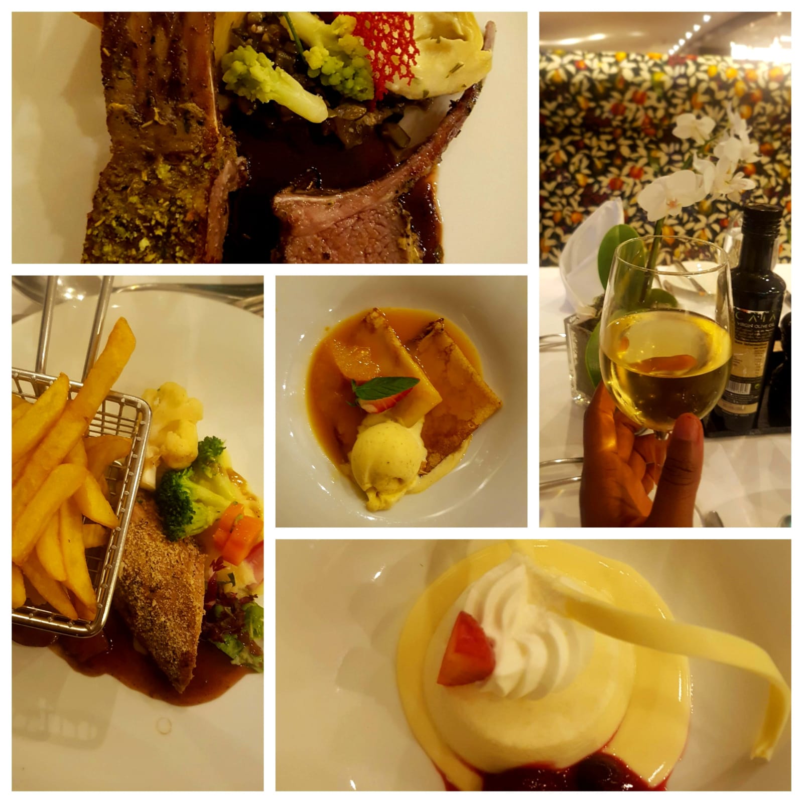 Food and drink on AmaKristina