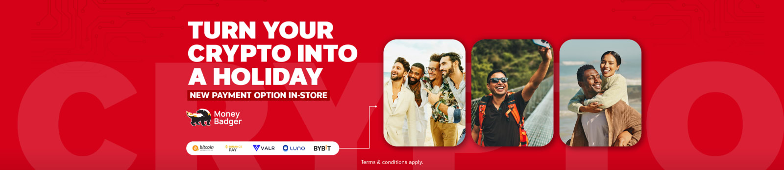 Turn Your Crypto Into a Holiday