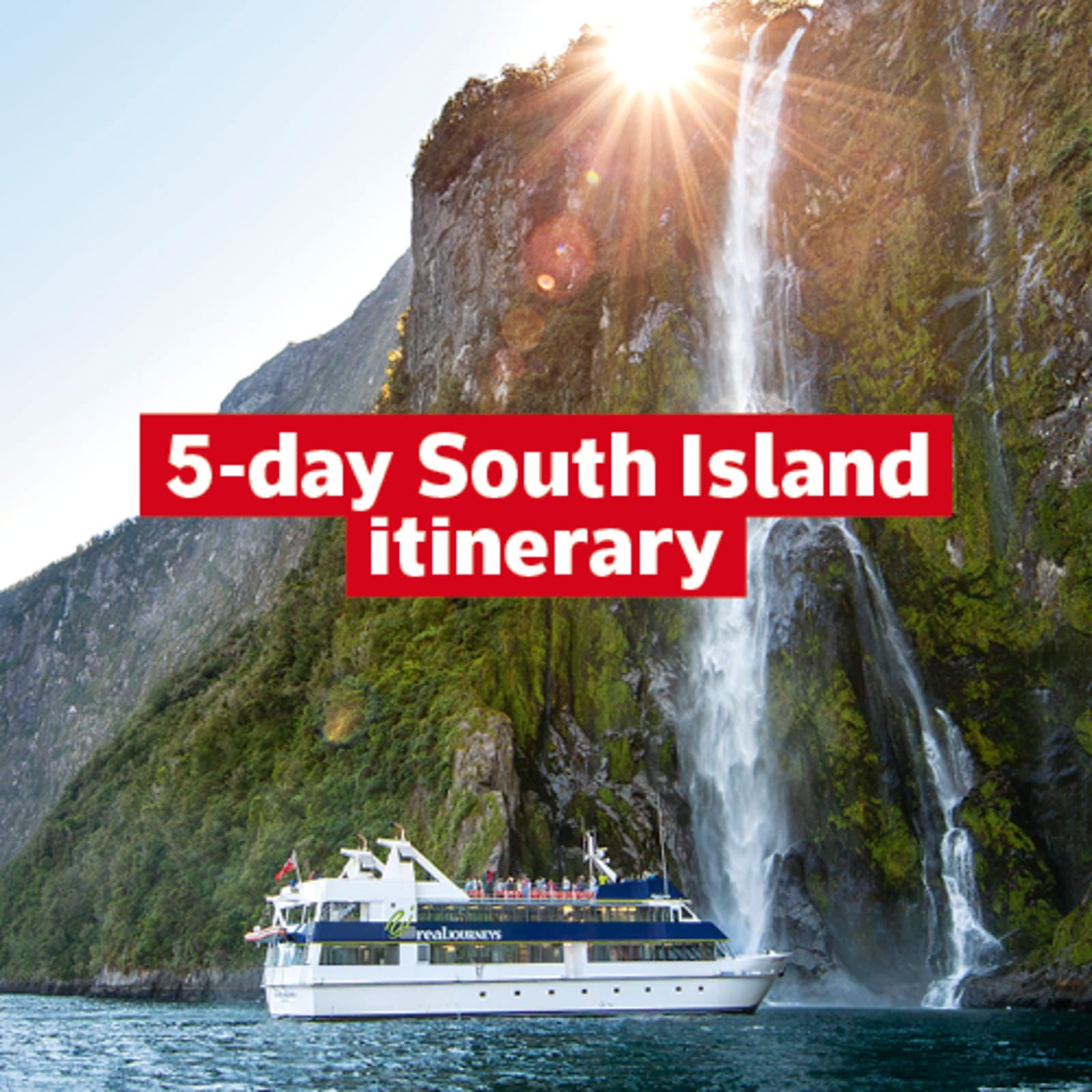 5-day South Island Itinerary