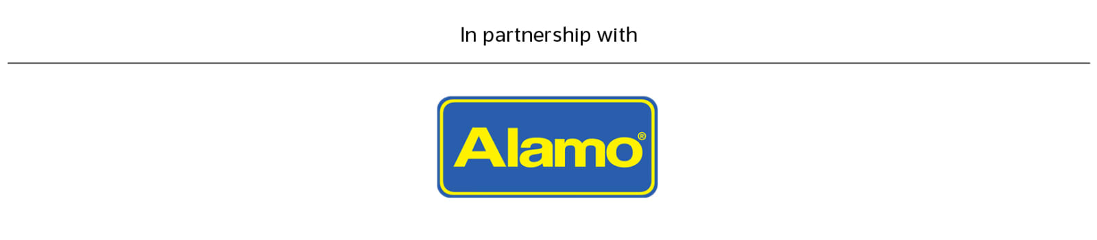 In partnership with Alamo