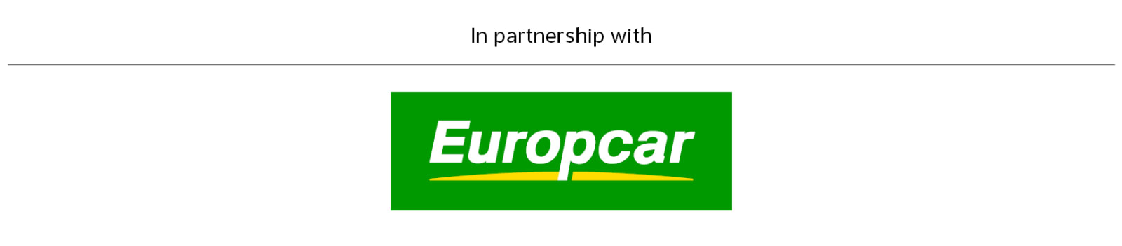 In partnership with Europcar
