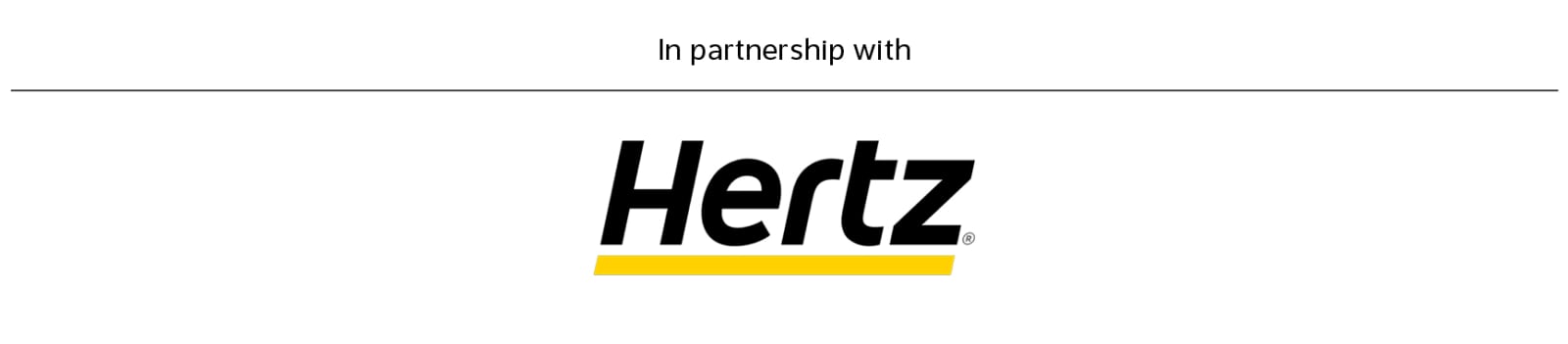 In partnership with Hertz