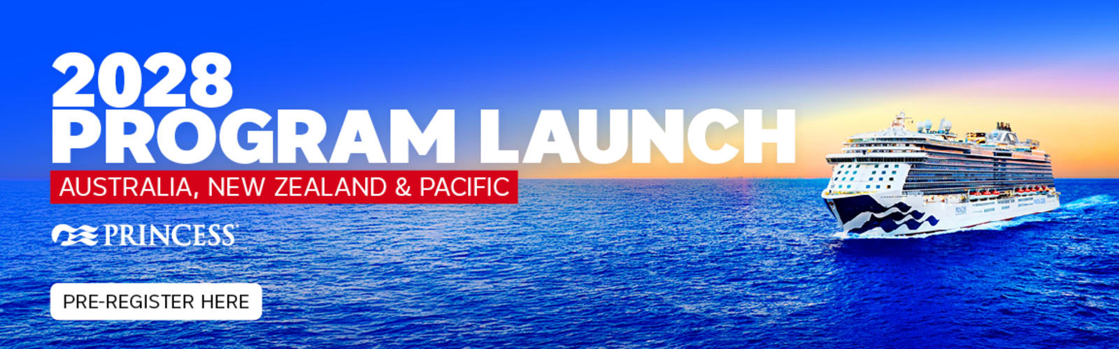 2028 Program Launch. Australia, New Zealand & Pacific pre-registration now open.