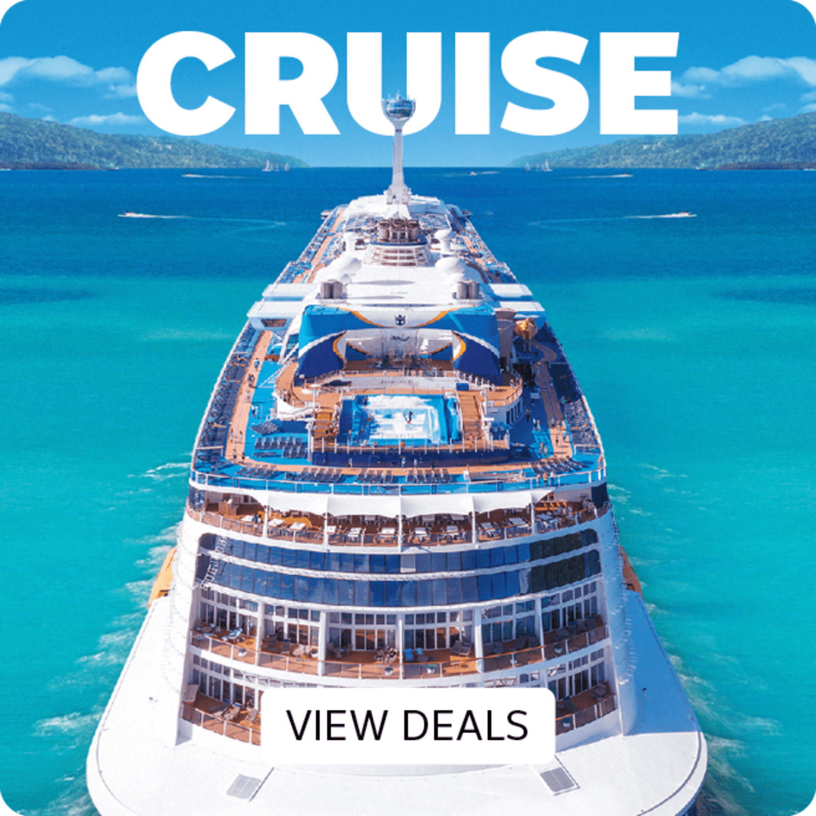 Cruise - view deals. Cruise ship at sea