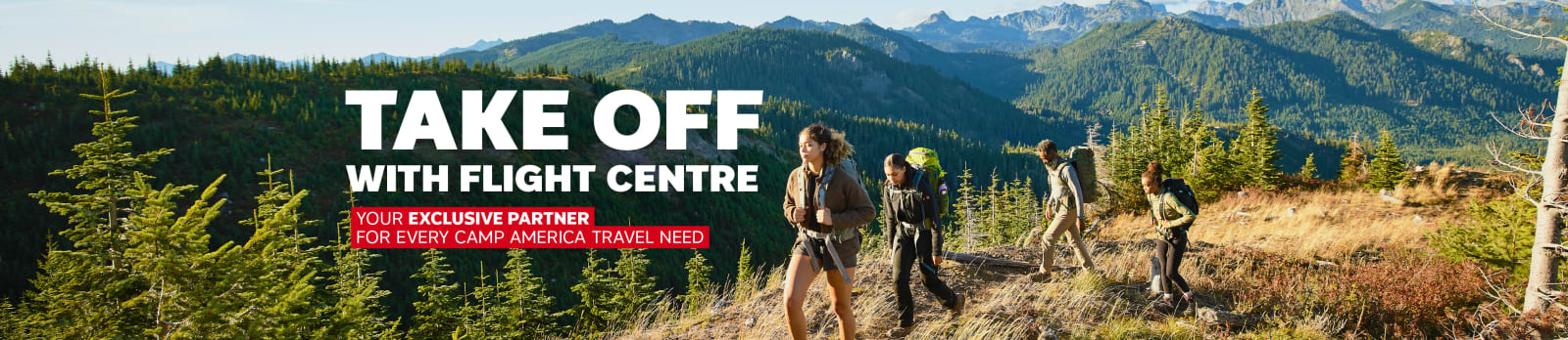 Take off with Flight Centre | your exclusive partner for every Camp America travel need