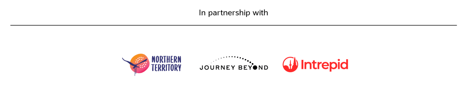 In partnership with | Northern Territory, Journey Beyond, Intrepid