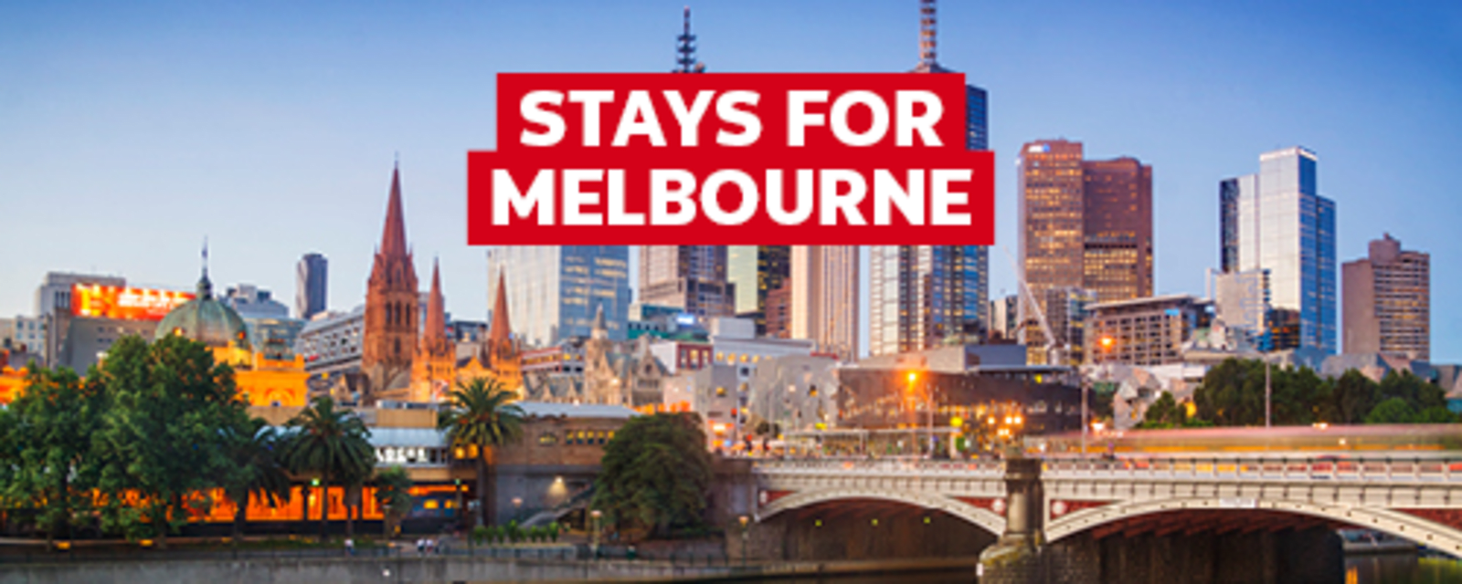 Stays for Melbourne - city of Melbourne