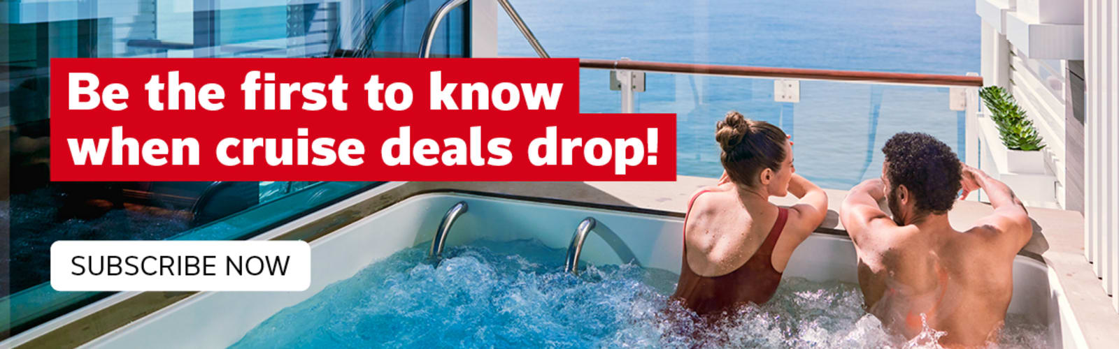 Couple in a spa on a cruise ship