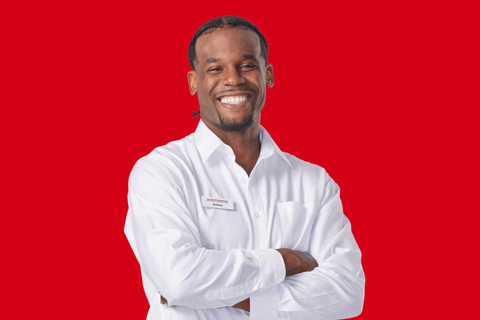 Flight Centre staff member