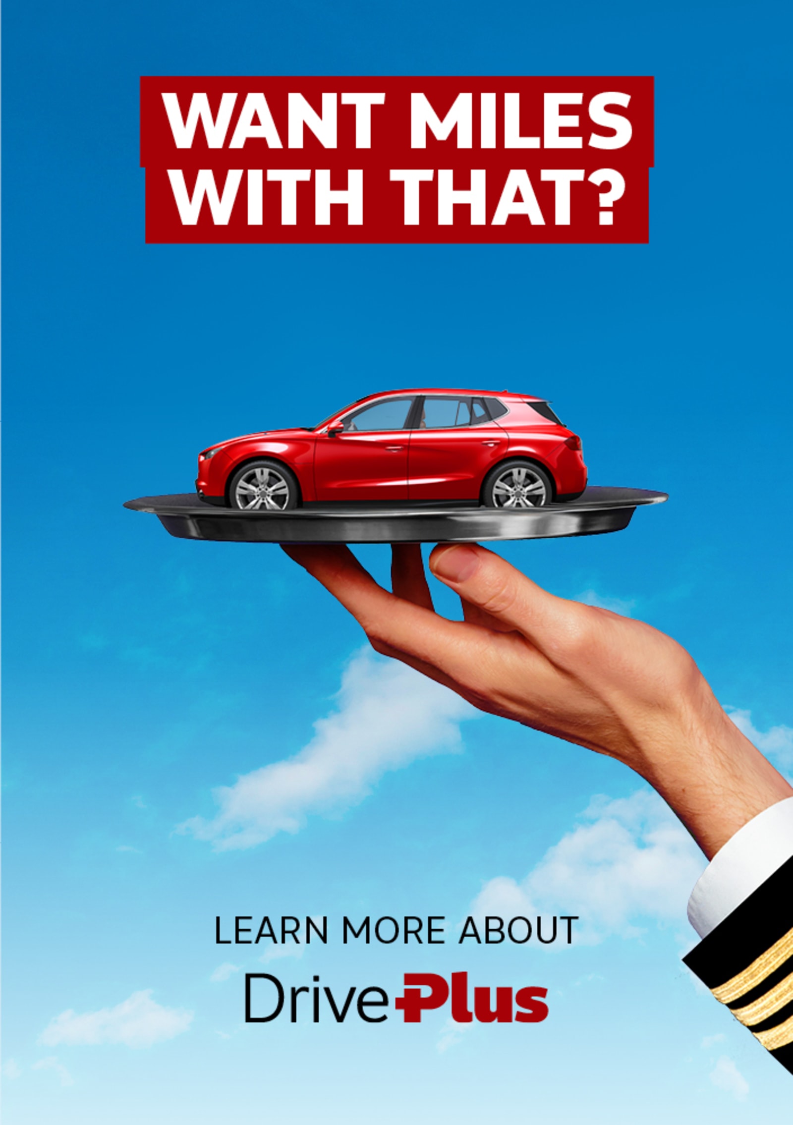 Want miles with that?