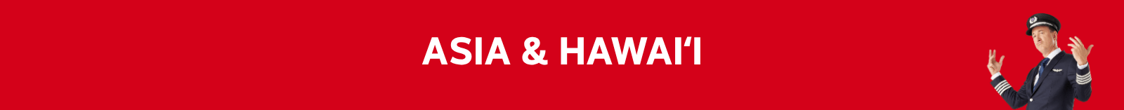 Asia & Hawaii Deals