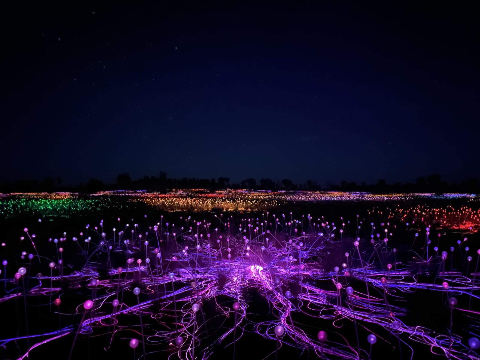 Field of Light, Uluru