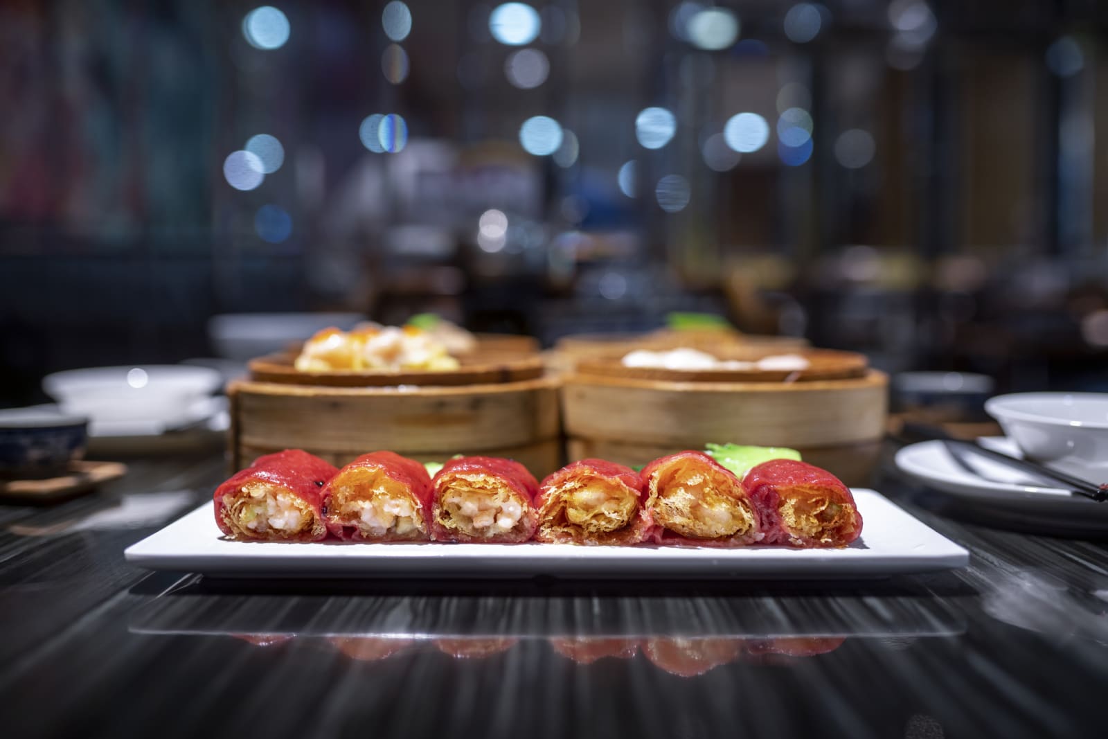 hong kong food on a table