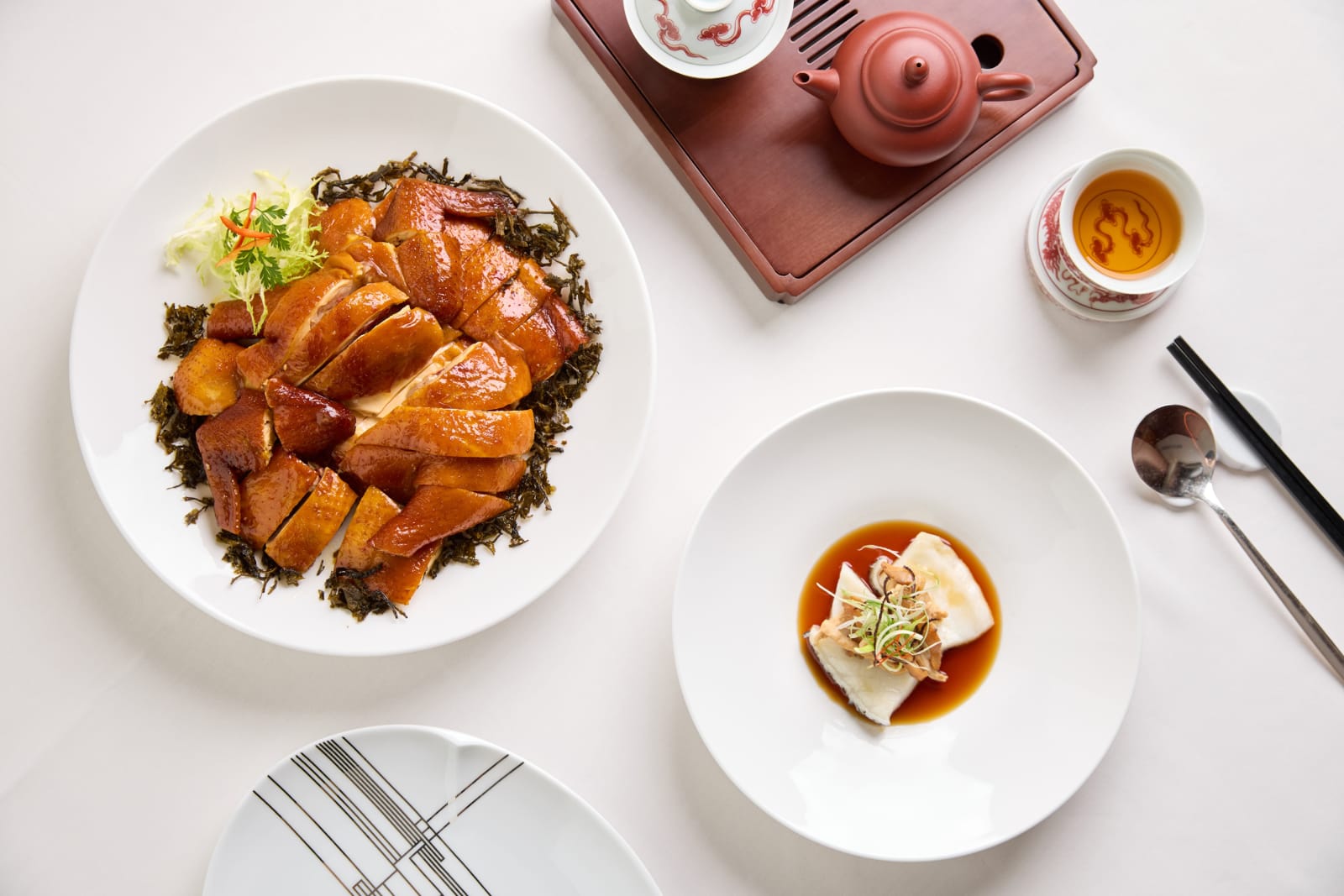 Lung King Heen food table