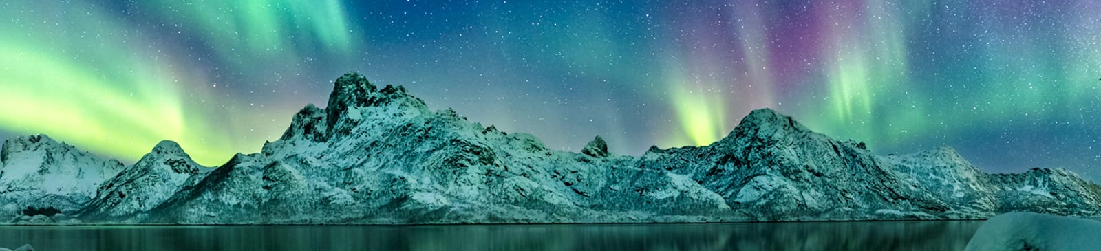 Northern Lights Banner