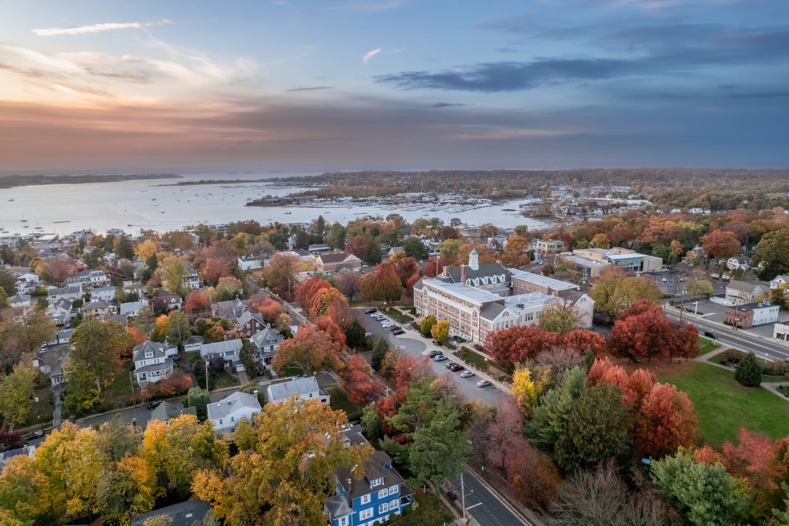 Long Island aerial view