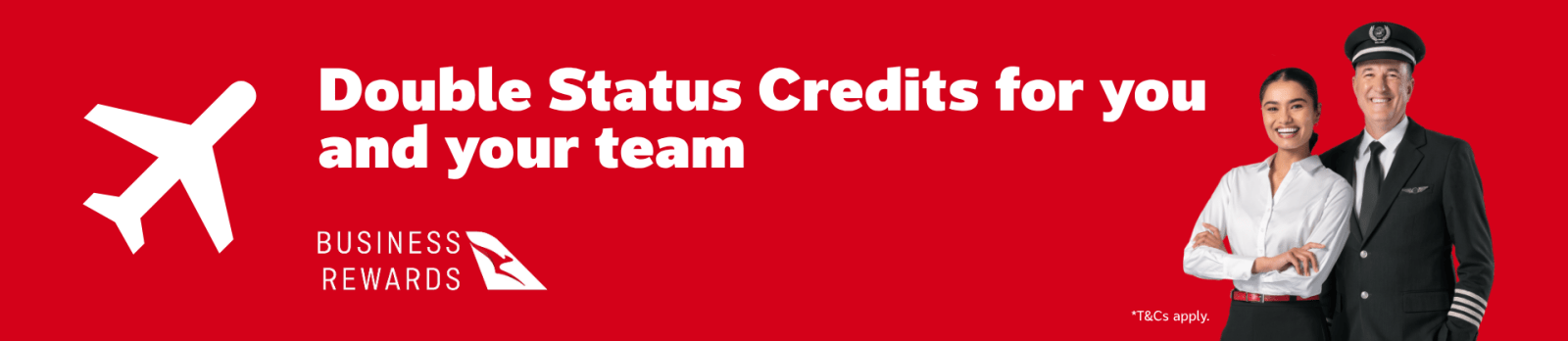 Double Status Credits for you and your team