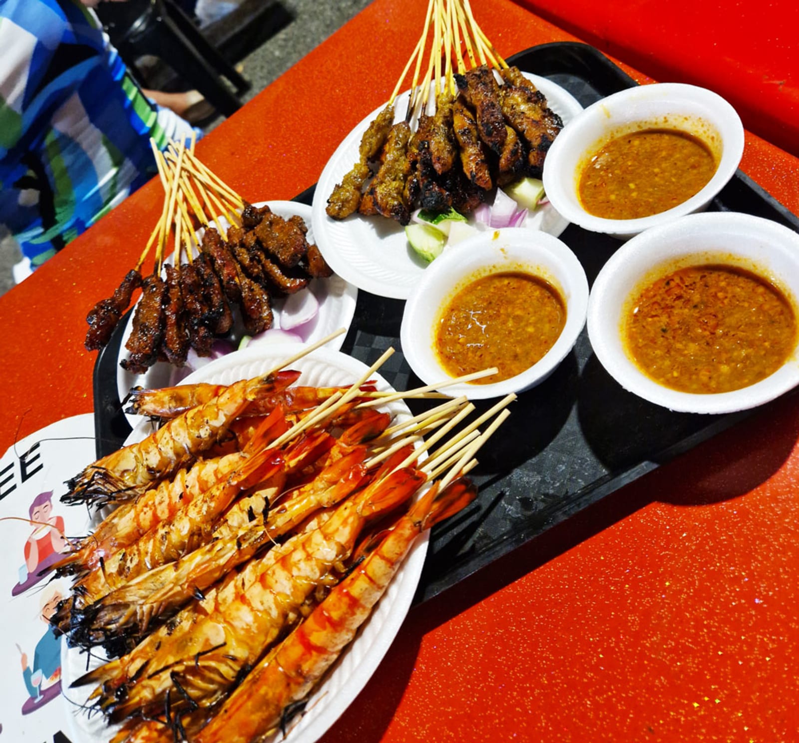 Satay in Singapore