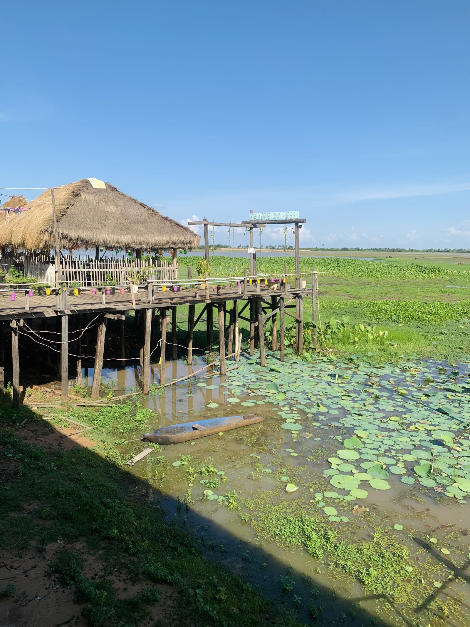 Hannah Holzer outside Siem Reap