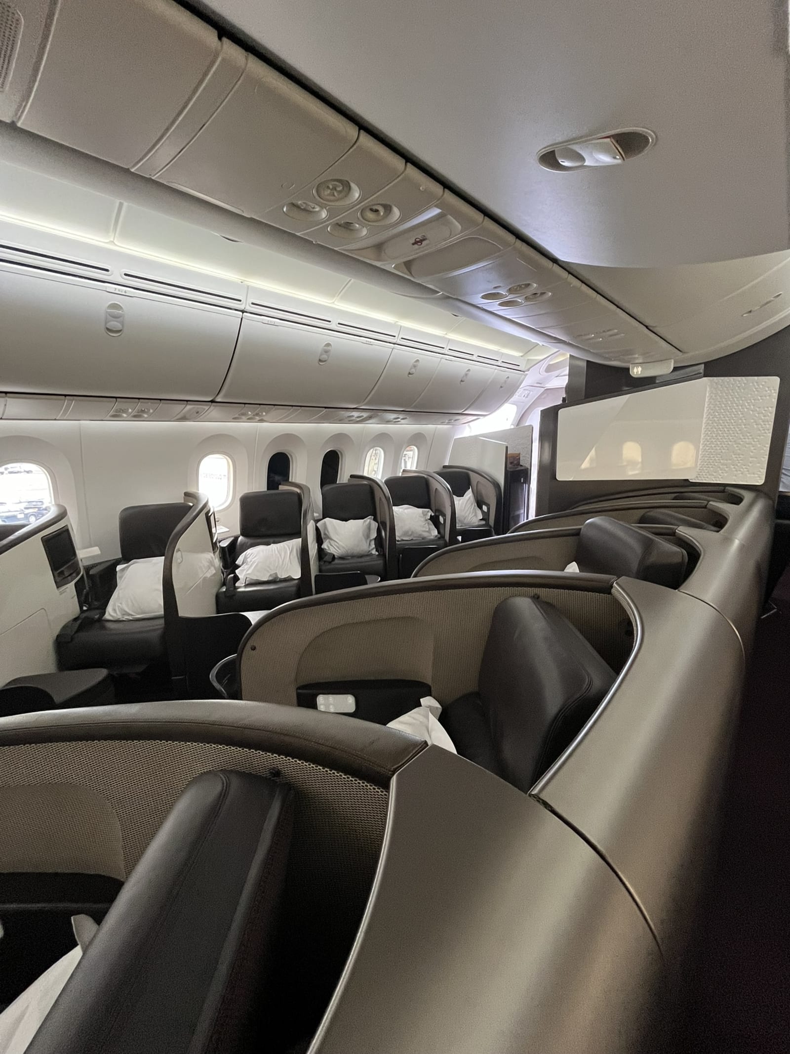 Virgin Atlantic Upper Class cabin