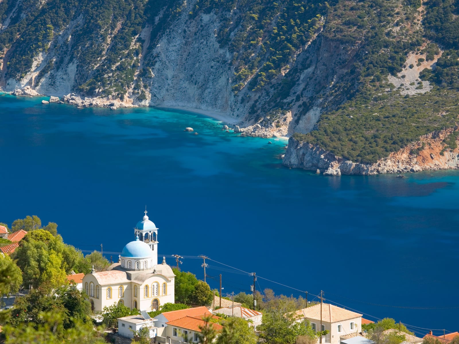 Afales Bay, Ithaca, Greece