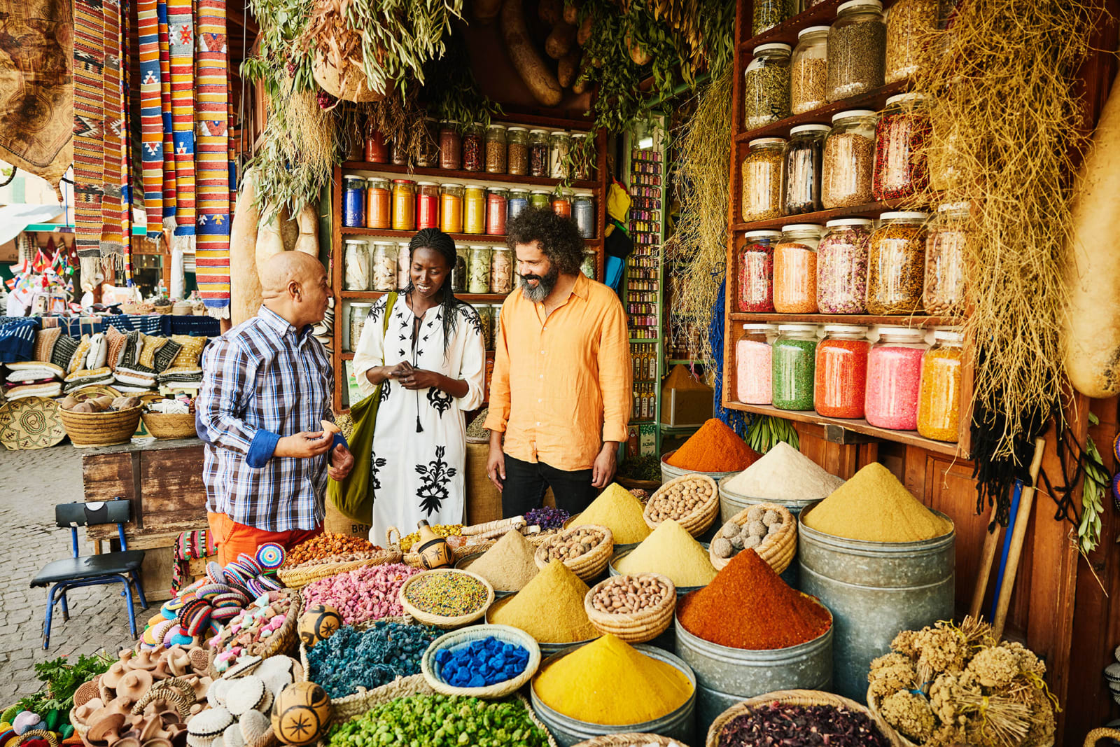 Local spice market
