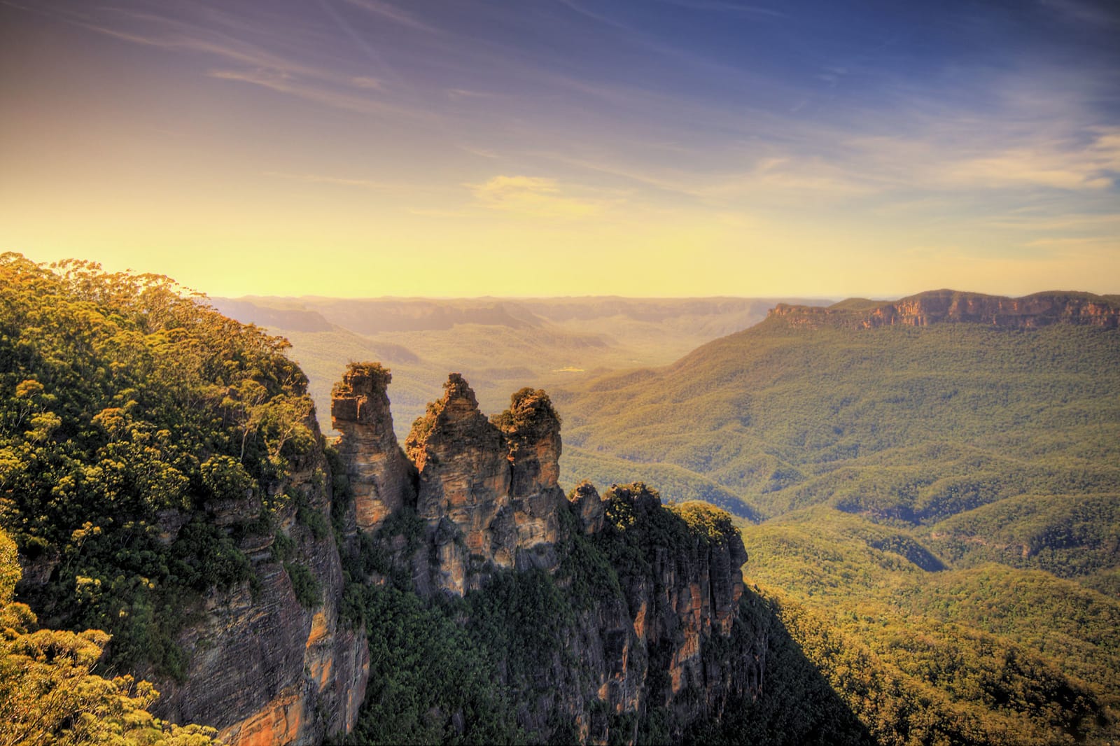 Three Sisters from Echo Point